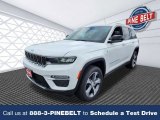 2023 Bright White Jeep Grand Cherokee 4XE #146250834