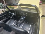 1967 Chevrolet Camaro Rally Sport Convertible Black Interior