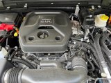 2023 Jeep Wrangler Unlimited Sahara 4XE Hybrid 2.0 Liter Turbocharged DOHC 16-Valve VVT 4 Cylinder Gasoline/Electric Hybrid Engine