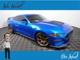 Velocity Blue Ford Mustang in 2019