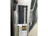2023 Camry Color Code for Celestial Silver Metallic - Color Code: 1J9
