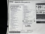 2024 Jeep Wrangler 4-Door Sahara 4x4 Window Sticker