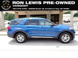 2020 Atlas Blue Metallic Ford Explorer XLT #146292034