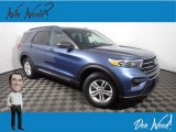 2020 Blue Metallic Ford Explorer XLT 4WD #146292122