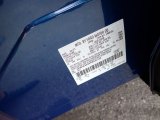2023 Edge Color Code for Atlas Blue Metallic - Color Code: B3