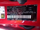 2022 Corolla Cross Color Code for Barcelona Red Metallic - Color Code: 3R3
