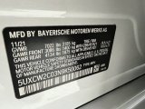 2022 X7 Color Code for Mineral White Metallic - Color Code: A96