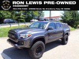 2016 Magnetic Gray Metallic Toyota Tacoma TRD Off-Road Double Cab 4x4 #146305664