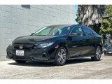 2021 Honda Civic LX Hatchback Front 3/4 View