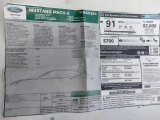 2022 Ford Mustang Mach-E Premium eAWD Window Sticker