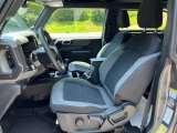 2022 Ford Bronco Base 4x4 2-Door Dark Space Gray Interior