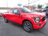 2023 Ford F150 XLT SuperCab 4x4 Front 3/4 View