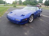 1991 Quasar Blue Metallic Chevrolet Corvette Convertible #146335986
