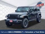 2024 Black Jeep Wrangler 4-Door Willys 4xe Hybrid #146341079