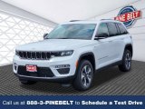 2023 Bright White Jeep Grand Cherokee 4XE #146341074