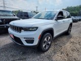 2023 Bright White Jeep Grand Cherokee 4XE #146349607