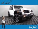 2020 Bright White Jeep Gladiator Rubicon 4x4 #146349598