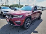 2023 Velvet Red Pearl Jeep Grand Cherokee Limited 4x4 #146349604
