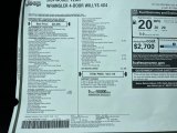 2024 Jeep Wrangler 4-Door Willys 4x4 Window Sticker