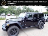 2024 Black Jeep Wrangler 4-Door Willys 4xe Hybrid #146366714