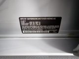 2012 3 Series Color Code for Glacier Silver Metallic - Color Code: A83