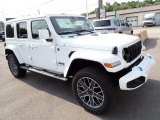 2024 Jeep Wrangler 4-Door High Altitude 4xe Hybrid Front 3/4 View