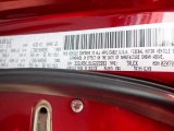 2018 2500 Color Code for Delmonico Red Pearl - Color Code: PRV