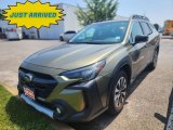 Autumn Green Metallic Subaru Outback in 2023