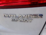 2019 Mitsubishi Outlander Sport ES AWC Marks and Logos