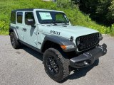2024 Jeep Wrangler 4-Door Willys 4x4 Front 3/4 View