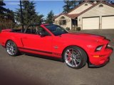 2007 Torch Red Ford Mustang Shelby GT500 Super Snake Convertible #146391799