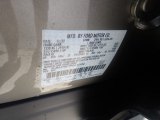 2023 Aviator Color Code for Jewel Sandstone Metallic - Color Code: AG