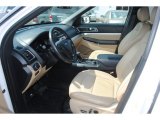 2017 Ford Explorer XLT 4WD Medium Light Camel Interior