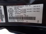 2019 Tacoma Color Code for Magnetic Gray Metallic - Color Code: 1G3