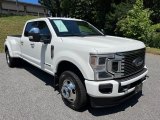 2020 Ford F350 Super Duty Platinum Crew Cab 4x4 Front 3/4 View