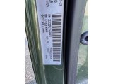 2019 Challenger Color Code for F8 Green - Color Code: PFQ