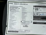 2024 Jeep Wrangler 4-Door Sport 4x4 Window Sticker