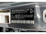 2024 GLE Color Code for Selenite Gray Metallic - Color Code: 992