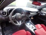 2024 Alfa Romeo Giulia Veloce AWD Black/Red Interior