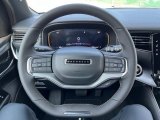 2023 Jeep Wagoneer L Carbide Steering Wheel