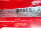 2020 Wrangler Unlimited Color Code for Firecracker Red - Color Code: PRC