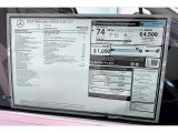 2024 Mercedes-Benz EQE AMG 4Matic SUV Window Sticker
