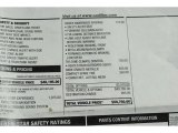 2018 Cadillac XT5 Luxury Window Sticker