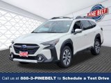Crystal White Pearl Subaru Outback in 2024
