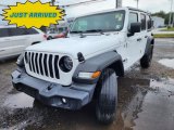 2020 Bright White Jeep Wrangler Unlimited Altitude 4x4 #146489195