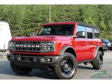 Hot Pepper Red Metallic Ford Bronco in 2023