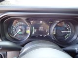 2024 Jeep Wrangler 4-Door Rubicon 4xe Hybrid Gauges