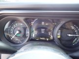 2024 Jeep Wrangler 4-Door Sahara 4xe Hybrid Gauges