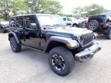 2024 Jeep Wrangler 4-Door Rubicon X 4xe Hybrid Front 3/4 View