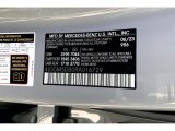 2024 EQE Color Code for Alpine Grey - Color Code: 956